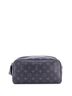 Louis Vuitton 100% Coatead Canvas Gray Dopp Kit Toiletry Pouch Monogram Eclipse Canvas One size - photo 1