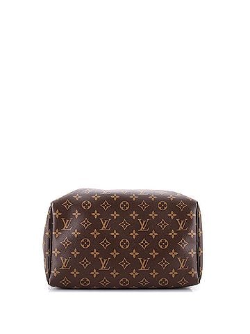 Louis Vuitton Dark Speedy Soft Bandouliere Bag Monogram Canvas 30 (view 2)