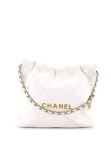 Chanel 22 Chain Hobo Quilted Calfskin Small (view 1)