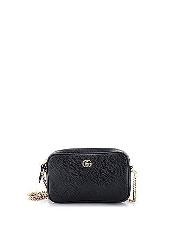 Gucci GG Marmont Crossbody Bag Leather Mini (view 1)