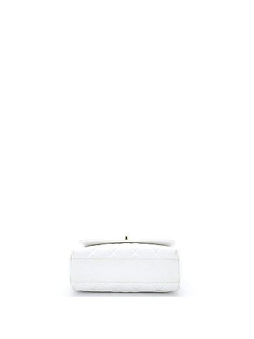 Chanel Vintage Square CC Flap Bag Quilted Caviar Small (view 2)