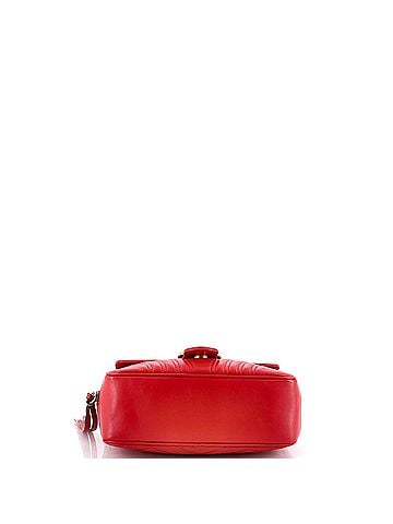 Gucci GG Marmont Zip Around Camera Bag Matelasse Leather Small (view 2)