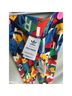 Adidas Floral Graphic Blue Red Leggings Size XS - photo 3