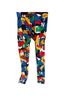 Adidas Floral Graphic Blue Red Leggings Size XS - photo 1
