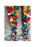 Adidas Floral Graphic Blue Red Leggings Size XS - photo 9