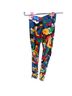 Adidas Floral Graphic Blue Red Leggings Size XS - photo 2