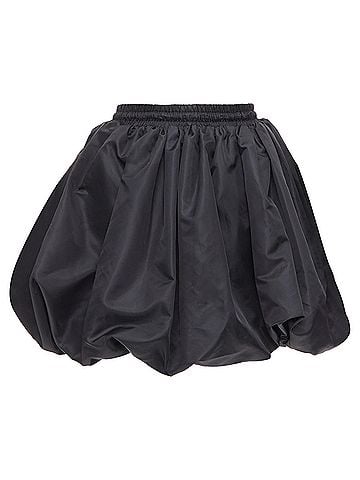 David Koma David Koma nylon bubble drawstring puffball skirt (view 1)