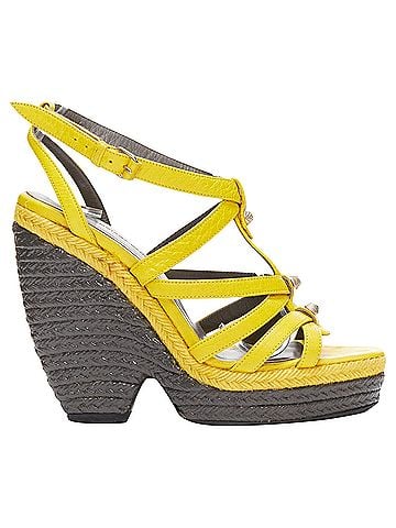 Balenciaga Balenciaga Arena studded espadrille wedge heel (view 1)