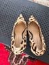 Banana Republic Animal Print Multi Color Heels Size 7 1/2 - photo 5