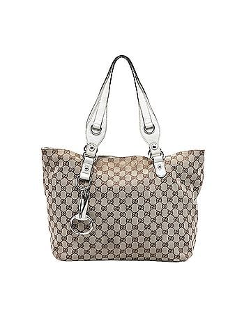 Gucci GG Canvas Icon Bit Tote (view 1)