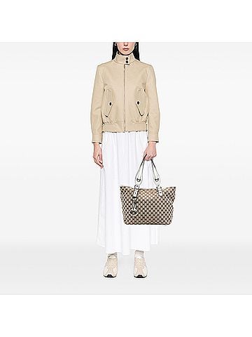 Gucci GG Canvas Icon Bit Tote (view 2)