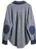 Free People Blue Jacket Size M - photo 5