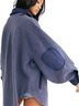 Free People Blue Jacket Size M - photo 2