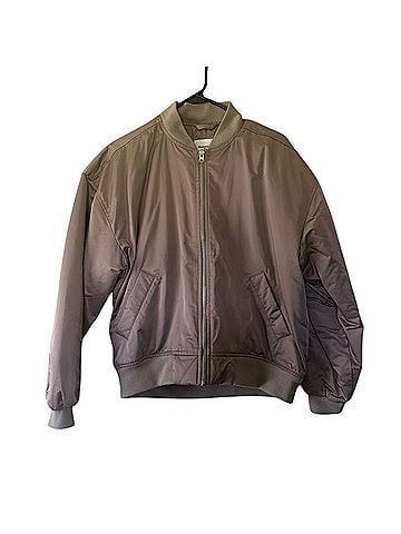 Abercrombie & Fitch Nylon Bomber Jacket Jacket (view 1)