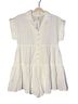 uncle frank 100% Cotton Floral White Romper Size XS - photo 1