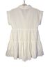 uncle frank 100% Cotton Floral White Romper Size XS - photo 2