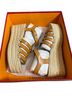 Tory Burch Brown Wedges Size 9 1/2 - photo 1