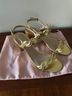 Stuart Weitzman 100% Leather Gold Heels Size EU 40 - photo 5