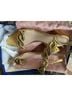 Stuart Weitzman 100% Leather Gold Heels Size EU 40 - photo 6