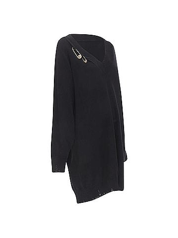 Versace Versace punk Medusa safety pin dress (view 1)