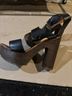 Roan Black Brown Heels Size 8 - photo 3