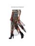 Alice + Olivia Tropical Red Multi Color Casual Skirt Size 8 - photo 4