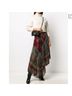 Alice + Olivia Tropical Red Multi Color Casual Skirt Size 8 - photo 7