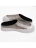 Free People 100% Leather Solid Gray Sneakers Size 6 1/2 - photo 7