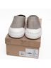 Free People 100% Leather Solid Gray Sneakers Size 6 1/2 - photo 3