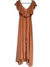 Baltic Born 100% Polyester Brown Orange Casual Dress Size S - photo 1