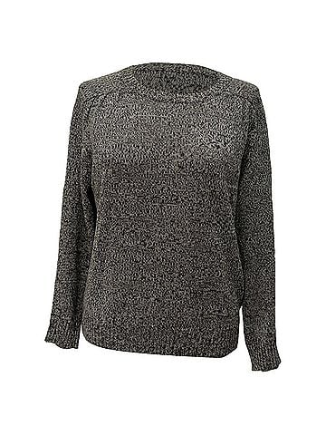 A.P.C. A.P.C. Crewneck Sweater in Grey Linen (view 1)