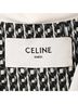 Céline 100% Silk Black Celine Chain-Print Midi Shirt Dress in Black Silk Size M - photo 4