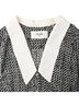 Céline 100% Silk Black Celine Chain-Print Midi Shirt Dress in Black Silk Size M - photo 8