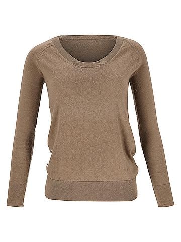 Burberry Burberry Brit Sweater in Beige Cotton (view 1)