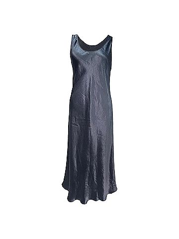 Max Mara Max Mara Leisure Talete Midi Dress in Navy Blue Acetate (view 1)