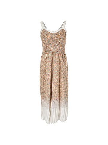 Missoni M Missoni Midi Dress in Multicolor Viscose (view 1)