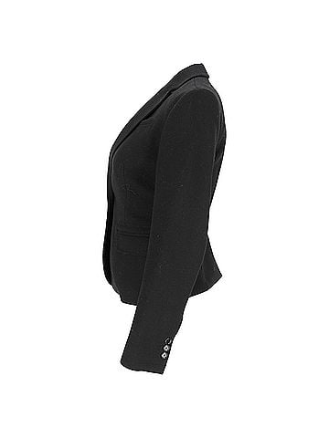 Burberry Burberry Brit Single Breasted Blazer in Black Wool  (view 2)