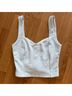 Lululemon Athletica Solid White Tank Top Size S - photo 3