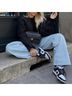 Nike Black White Sneakers Size 8 - photo 10