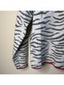 Anthropologie Zebra Print Gray Pink Pullover Sweater Size XXS - photo 4