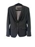 Banana Republic 69% Polyester 29% Rayon 2% Spandex 100% Polyester Black Blazer Size 6 - photo 1