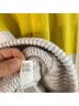 Aerie Stripes Gray Yellow Pullover Sweater Size L - photo 5