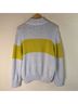 Aerie Stripes Gray Yellow Pullover Sweater Size L - photo 6