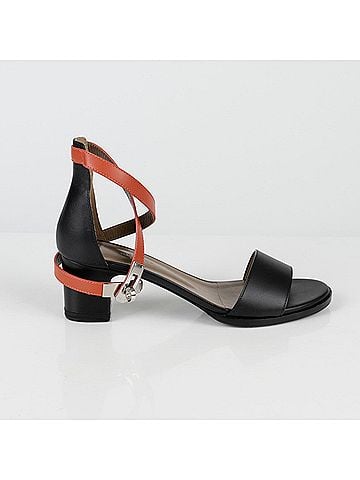 Hermès Manège Kelly Sandal Heel Size (view 2)