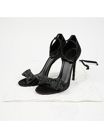 Gucci Bow Strap Sandal Heel Size (view 1)