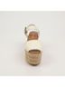 Prada 100% Leather White Ankle Strap Espadrille Sandals Size EU 36 - photo 4