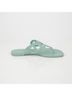 Hermès 100% Leather Green Sandal Egerie Size Size EU 37 - photo 8