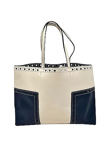 Tory Burch Tory Burch Brogue Tote Bag in Multicolor Leather (view 1)