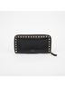 Mario Valentino 100% Leather Black Rockstud Long Wallet One size - photo 4