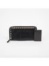 Mario Valentino 100% Leather Black Rockstud Long Wallet One size - photo 9